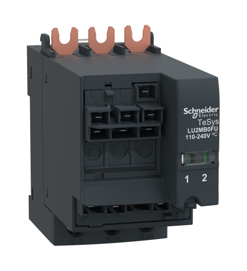 Schneider Electric LU2MB0FU - Reverser block for vertical mounting, TeSys U, 38A/690V, coil 110-240V AC/DC