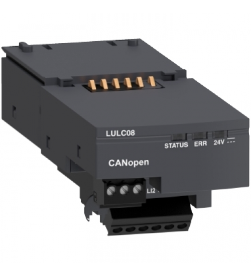 LULC08 - CANopen communication module - for TeSys U - 24 V DC - Schneider Electric