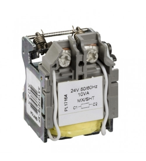 Schneider Electric LV429384 - MX shunt trip release, Compact NSX, PowerPact Multistandard, EasyPact CVS, rated voltage 24 VAC 50/60 Hz