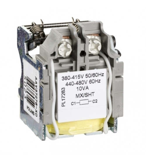 Schneider Electric LV429388 - MX shunt trip release, Compact NSX, PowerPact Multistandard, EasyPact CVS, rated voltage 380 to 415 VAC 50/60 Hz, 440 to 480 VAC 60 Hz