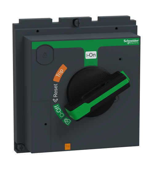 LV432597T - direct rotary handle, Compact NSX400/630, blackh andle, IP40 - Schneider Electric