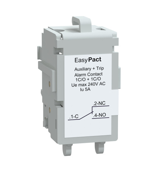 Schneider Electric LV500604 - Auxiliary contacts, EasyPact CVS, 800 to 1250A, 1C/O + TAC 1 C/O