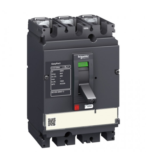 Schneider Electric LV540400 - switch disconnector EasyPact CVS400NA, 3 poles, 400 A, AC22A, AC23A