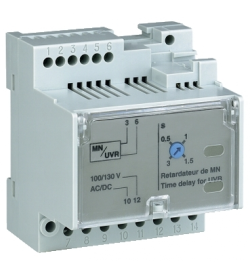 LV833682SP - Adjustable time delay relay - for MN undervoltage release - 200/250 V AC/DC - sp - Schneider Electric LV833682SP - Adjustable time delay relay - for MN undervoltage release - 200/250 V AC/DC - sp - Schneider Electric