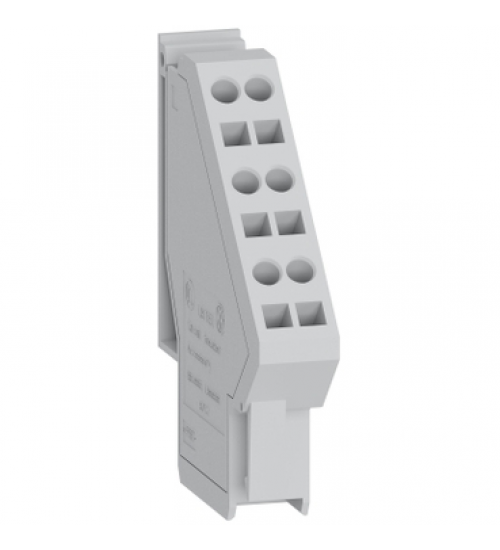 LV847074SP - 3 wires terminal block, MasterPact MTZ1/MTZ2/MTZ3, fixed, spare part - Schneider Electric LV847074SP - 3 wires terminal block, MasterPact MTZ1/MTZ2/MTZ3, fixed, spare part - Schneider Electric