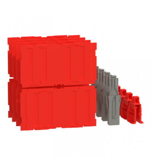 LV848724SP - Safety shutters + locking blocks - for MTZ3/NW - 4P spare part - Schneider Electric LV848724SP - Safety shutters + locking blocks - for MTZ3/NW - 4P spare part - Schneider Electric