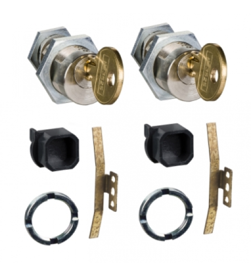 LV864914SP - Chassis locking - 2 Ronis locks 2 diff keys + adapt kit - for MTZ1 spare part - Schneider Electric LV864914SP - Chassis locking - 2 Ronis locks 2 diff keys + adapt kit - for MTZ1 spare part - Schneider Electric