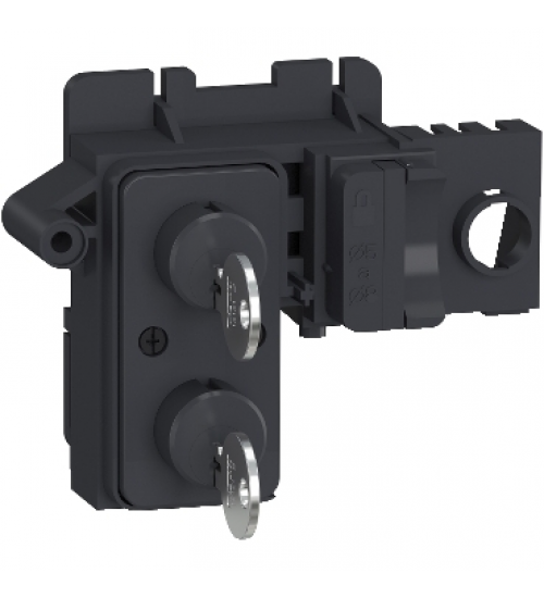 LV864932SP - OFF-position locking - 2 Ronis locks 1 key + padlock - for MTZ2/MTZ3 spare part - Schneider Electric LV864932SP - OFF-position locking - 2 Ronis locks 1 key + padlock - for MTZ2/MTZ3 spare part - Schneider Electric