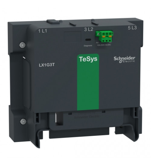 LX1G3TKUEN - Control module,TeSys Giga,100-250V AC/DC,for LC1G630-800/3P standard version - Schneider Electric