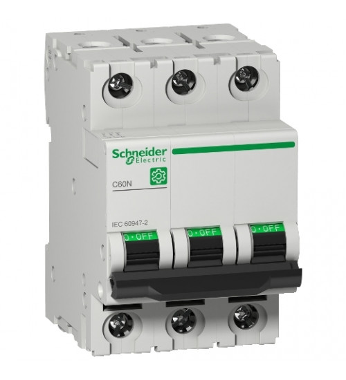 Schneider Electric M9F11332 - Multi 9 - C60N - MCB - 3P - 32 A - C Curve - 415 V - 10 kA