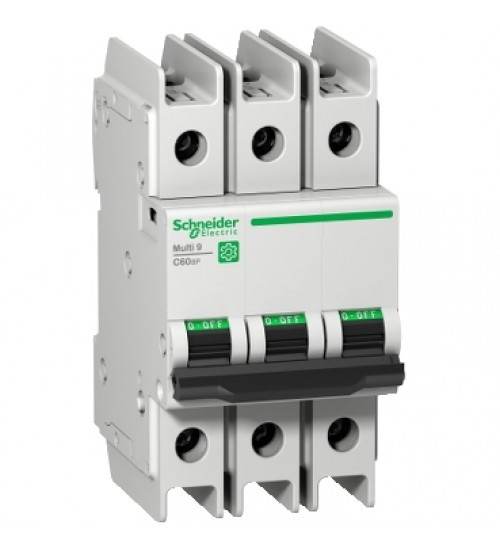 Schneider Electric M9F42302 - Multi 9 - C60BP - MCB - 3P - 2 A - C Curve - 480Y/277 V - 10 kA - UL 489
