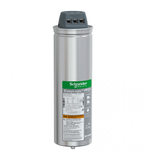 Schneider Electric MEHVCPDY250A52 - metallized polypropylene - MPP, heavy duty, 3 phases EasyLogic PFC+ Capacitor, 25KVAr 525V 50Hz