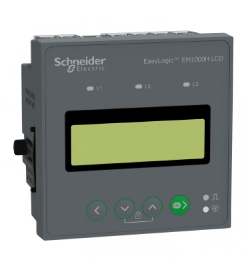 Schneider Electric METSEEM1220HCL1 - panel mount meter EasyLogic PM1220H, class 1, RS485, LCD
