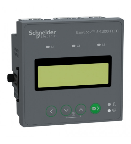Schneider Electric METSEEM1220HCL5 - panel mount meter EasyLogic PM1220H, class 0.5, RS485, LCD