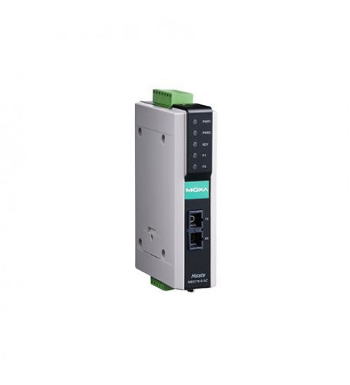 MGate MB3170I-M-SC-T, Moxa MGate MB3170I-M-SC-T 1-Port Adv. Modbus Gateway, 100BaseF(X) Multi-mode Fiber SC, 2kV, -40 to 75C MGate MB3170I-M-SC-T, Moxa MGate MB3170I-M-SC-T 1-Port Adv. Modbus Gateway, 100BaseF(X) Multi-mode Fiber SC, 2kV, -40 to 75C