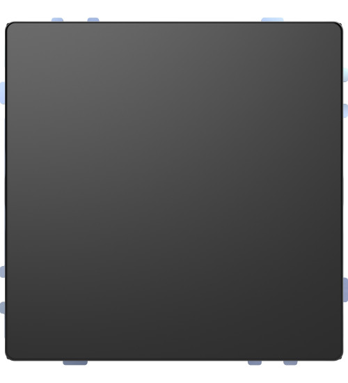 MTN6185-6034 - Push-button Pro T, Merten System Design, anthracite, matt, Temperature sensor, Touchless mode - Schneider Electric