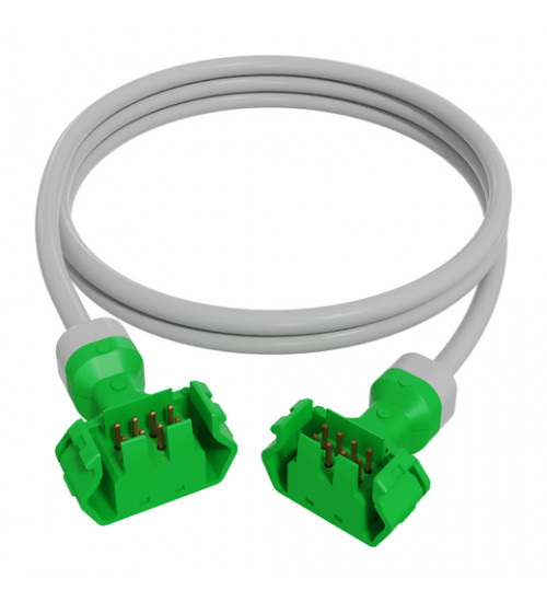 Schneider Electric MTN6941-0002 - Cable connector, SpaceLogic KNX, 1.5m, long, green