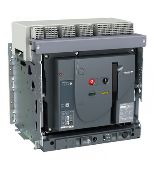 MVS16H3MW6L - EP MVS CB 1600A 65kA 3P MDO ET6 drawout manual Circuit breaker - Schneider Electric