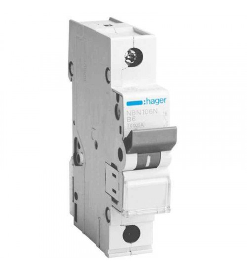 50A, 1 module 1P Curve- B Breaking Capacity-10kA Type- NBN MCB 50A, 1 module 1P Curve- B Breaking Capacity-10kA Type- NBN MCB