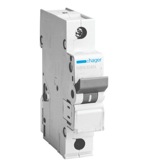 63A, 1 module 1P Curve- B Breaking Capacity-10kA Type- NBN MCB 63A, 1 module 1P Curve- B Breaking Capacity-10kA Type- NBN MCB