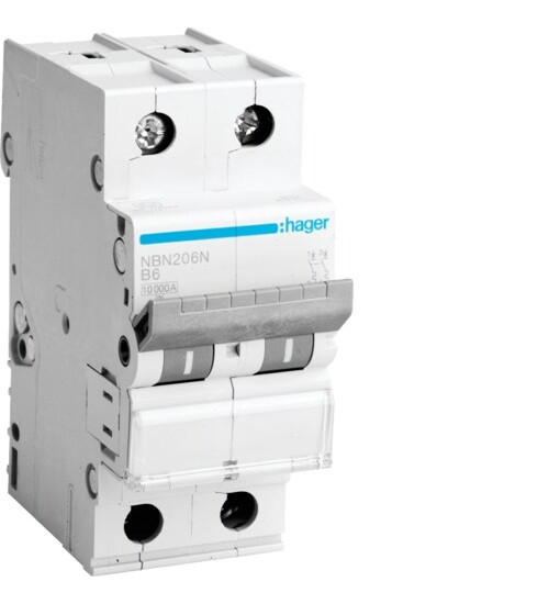 40A, 2 Module 2P Curve- B Breaking Capacity-10kA Type- NBN MCB 40A, 2 Module 2P Curve- B Breaking Capacity-10kA Type- NBN MCB