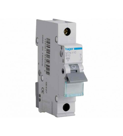 0.5A, 1 module 1P Curve- C Breaking Capacity-10kA Type- NCN MCB 0.5A, 1 module 1P Curve- C Breaking Capacity-10kA Type- NCN MCB