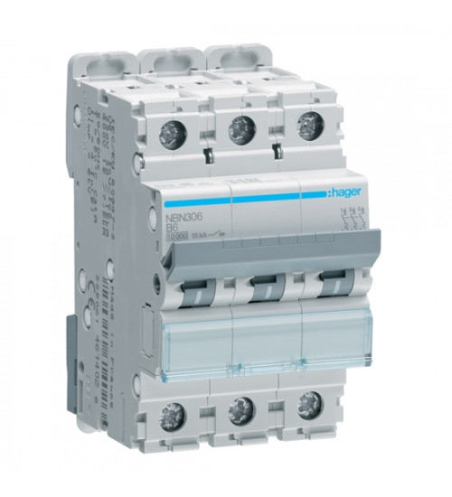 32A, 3 Module 3P Curve- C Breaking Capacity-10kA Type- NCN MCB 32A, 3 Module 3P Curve- C Breaking Capacity-10kA Type- NCN MCB