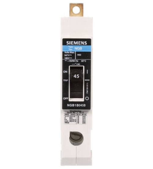 NGB1B045B - Bolt On - 45 Amp - 1 Pole - 347 Volt - Siemens