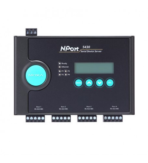 NPort 5130, 1-port RS-422/485 device server, 0 to 55°C operating temperature NPort 5130, 1-port RS-422/485 device server, 0 to 55°C operating temperature