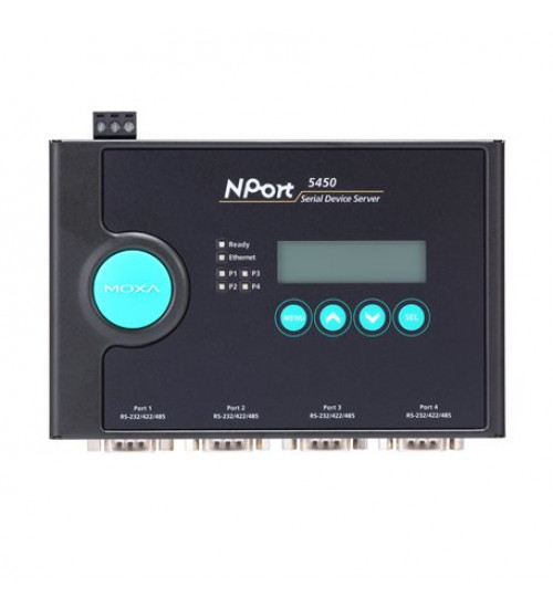NPort 5450, 4-port RS-232/422/485 serial device server NPort 5450, 4-port RS-232/422/485 serial device server