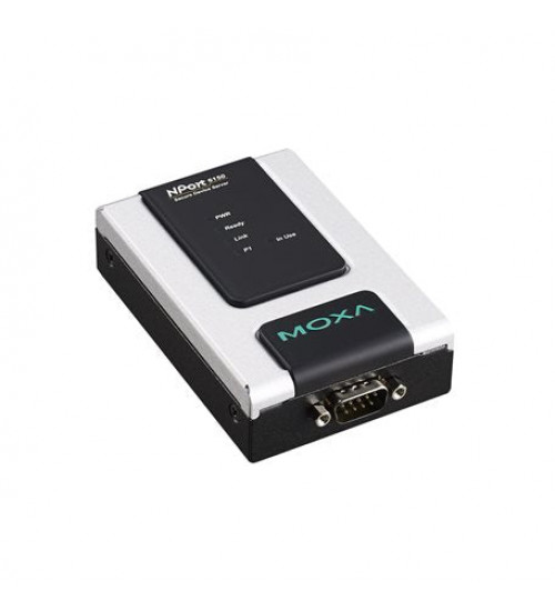NPort 6150-T, 1-port RS-232/422/485 secure device server, -40 to 75°C operating temperature NPort 6150-T, 1-port RS-232/422/485 secure device server, -40 to 75°C operating temperature