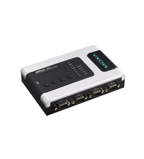 NPort 6450, 4-port RS-232/422/485 to Ethernet secure serial port server NPort 6450, 4-port RS-232/422/485 to Ethernet secure serial port server