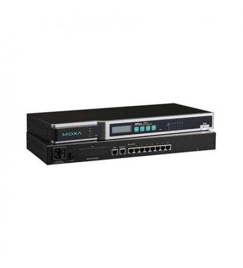 NPort 6650-8, 8-port RS-232/422/485 to Ethernet secure terminal server, 100 to 240 VAC input NPort 6650-8, 8-port RS-232/422/485 to Ethernet secure terminal server, 100 to 240 VAC input