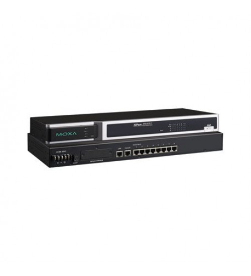NPort 6650-8-HV-T, 8-port RS-232/422/485 to Ethernet secure terminal server, 88 to 300 VDC power input, -40 to 85°C operating temperature NPort 6650-8-HV-T, 8-port RS-232/422/485 to Ethernet secure terminal server, 88 to 300 VDC power input, -40 to 85°C operating temperature