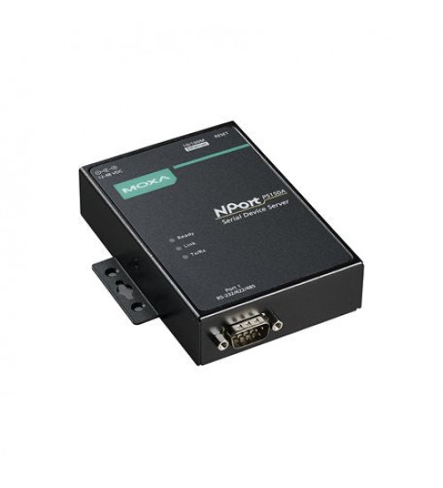 NPort P5150A-T, 1-port RS-232/422/485 PoE device server, -40 to 75°C operating temperature NPort P5150A-T, 1-port RS-232/422/485 PoE device server, -40 to 75°C operating temperature