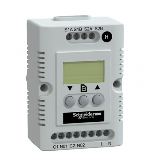 Schneider Electric NSYCCOHY230VID - Climasys CC - electronic hygrostat - 200ââ¬Â¦240 V - Hr 20ââ¬Â¦80% - OLED screen Schneider Electric NSYCCOHY230VID - Climasys CC - electronic hygrostat - 200ââ¬Â¦240 V - Hr 20ââ¬Â¦80% - OLED screen