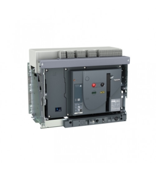 NW20H13PMDO2.0E - 2000A 3P 65kA Manual Draw-Out ET2E Trip Unit (LCD Dispaly with Energy Metering) Easy pact NW ACB | Schneider Electric