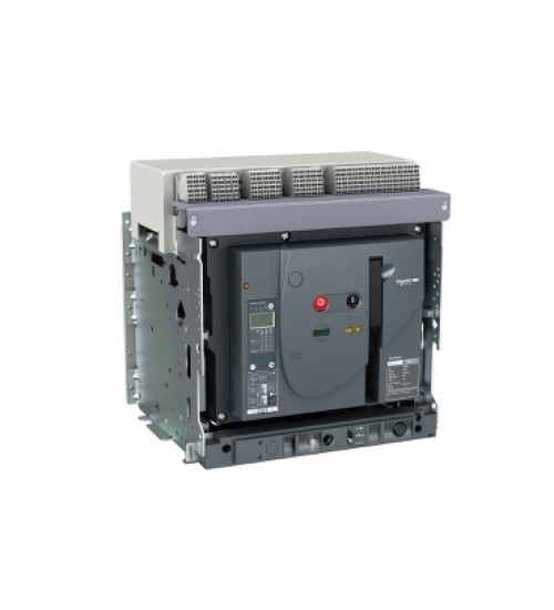NW20H14PMDO6.0A - 2000A 4P 65kA Manual Draw-Out ET6A Trip Unit (LCD Dispaly with Current Metering) Easy pact NW ACB | Schneider Electric