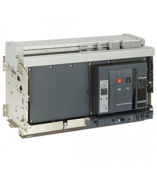 NW63H13PMDO6.0A - 6300A 3P 65kA Manual Draw-Out ET6A Trip Unit (LCD Dispaly with Current Metering) Easy pact NW ACB | Schneider Electric