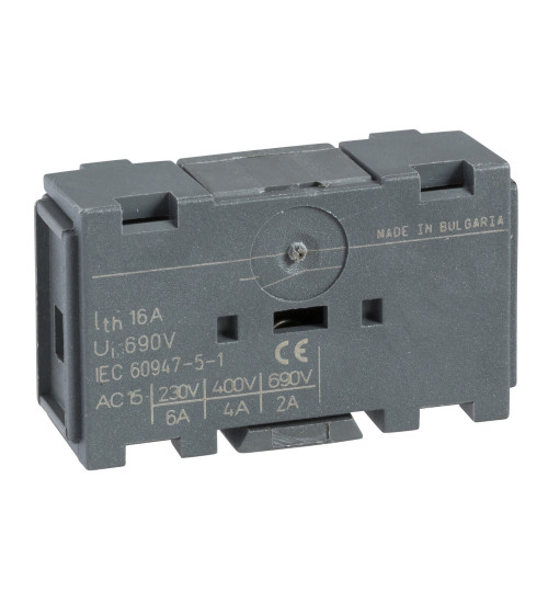 NXBA11 - Auxiliary contact, for Fupact for NX/32/63/80 | Schneider Electric