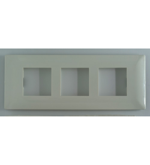 Schneider Electric P0706 - Cover frame, Livia, 6 grid, 6 module, white