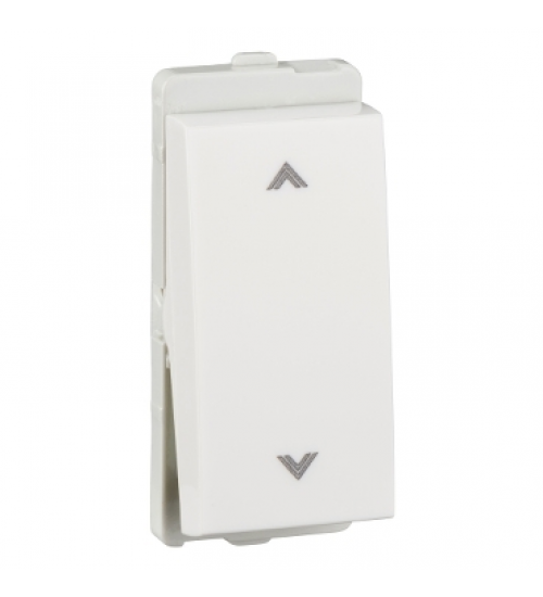Schneider Electric P1002_N - Switch, Livia, 2-way, 10AX, 1 module, white