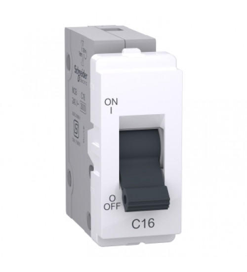 Schneider Electric P8016 - Mini MCB, Livia, 16A, white