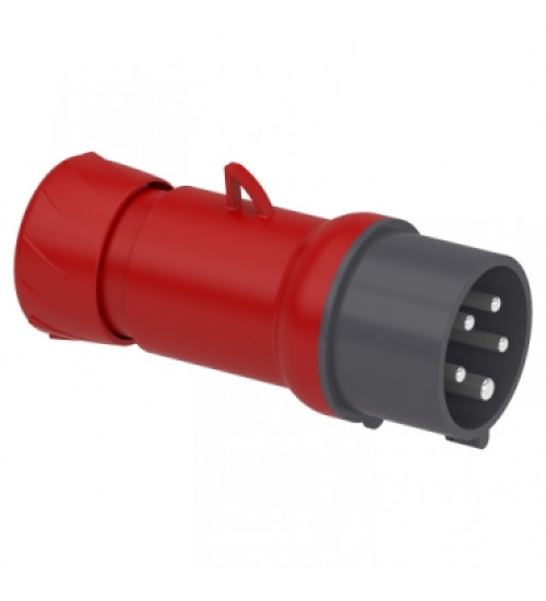 Schneider Electric PKE16M435 - PratiKa wander plug - straight - 16 A - 3P + N + E - 380...415 V AC - IP44