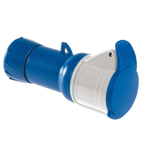 Schneider Electric PKF16M423 - PratiKa wander socket - straight - 16 A - 2P + E - 200...250 V AC - IP44