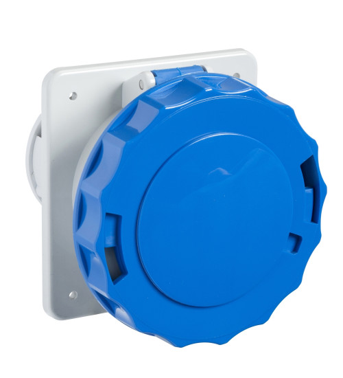 Schneider Electric PKF32G723 - PratiKa socket - screw - straight - 32A - 2P + E - 200...250 V AC - panel