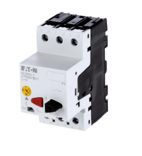 Eaton PKZM01-1 - PKZM01 1A 50kA Push Button Type Thermal Release MPCB