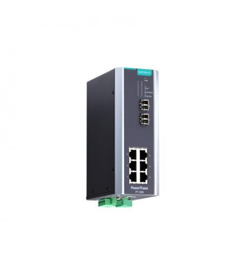 Moxa PT-508-MM-LC-48, IEC 61850-3 8-port Layer 2 DIN-rail managed Ethernet switches, Electrihub, Electrical store, Electrical supply store Moxa PT-508-MM-LC-48, IEC 61850-3 8-port Layer 2 DIN-rail managed Ethernet switches, Electrihub, Electrical store, Electrical supply store