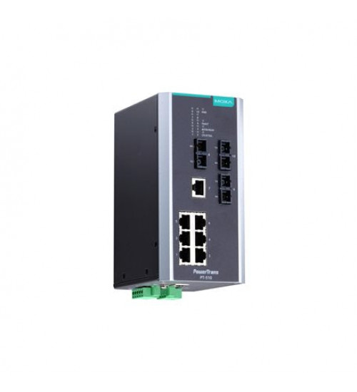 Moxa PT-510-3S-SC-HV, IEC 61850-3 10-port Layer 2 DIN-rail managed Ethernet switches, Electrihub, Electrical store, Electrical supply store Moxa PT-510-3S-SC-HV, IEC 61850-3 10-port Layer 2 DIN-rail managed Ethernet switches, Electrihub, Electrical store, Electrical supply store