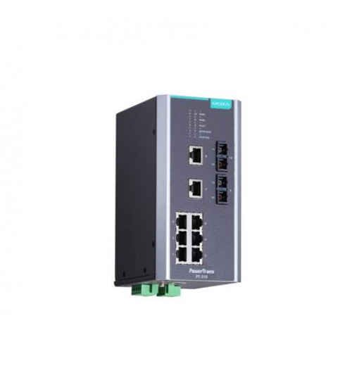 Moxa PT-510-MM-SC-24, IEC 61850-3 10-port Layer 2 DIN-rail managed Ethernet switches, Electrihub, Electrical store, Electrical supply store Moxa PT-510-MM-SC-24, IEC 61850-3 10-port Layer 2 DIN-rail managed Ethernet switches, Electrihub, Electrical store, Electrical supply store
